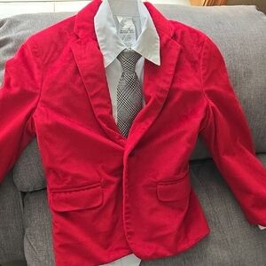 Nautica Vibrant Red Blazer